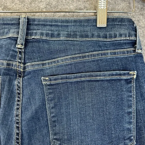 NYDJ Barbara Bootcut Jeans Womens 8 Blue Denim Medium Wash Lift & Tuck Stretch - Picture 5 of 13